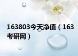 163803今天凈值（163考研網(wǎng)）