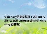 visionary的英文解釋（visionary是什么意思 visionary的音標(biāo) visionary的用法）