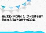 支付寶的小荷包是什么（支付寶荷包是干什么的 支付寶荷包是干嘛的介紹）