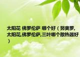 太陽花 佛羅倫薩 哪個好（努奧羅,太陽花,佛羅倫薩,三葉哪個散熱器好）