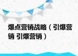 爆點(diǎn)營(yíng)銷戰(zhàn)略（引爆營(yíng)銷 引爆營(yíng)銷）