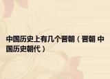中國歷史上有幾個晉朝（晉朝 中國歷史朝代）