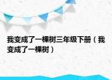 我變成了一棵樹三年級下冊（我變成了一棵樹）