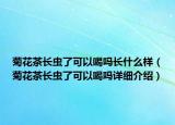 菊花茶長蟲了可以喝嗎長什么樣（菊花茶長蟲了可以喝嗎詳細(xì)介紹）