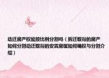 動(dòng)遷房產(chǎn)權(quán)能按比例分割嗎（拆遷取得的房產(chǎn) 如何分割動(dòng)遷取得的安置房屋如何確權(quán)與分割介紹）