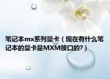 筆記本mx系列顯卡（現(xiàn)在有什么筆記本的顯卡是MXM接口的?）