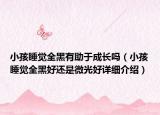 小孩睡覺全黑有助于成長嗎（小孩睡覺全黑好還是微光好詳細介紹）