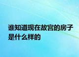 誰知道現(xiàn)在故宮的房子是什么樣的