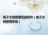 電子文檔管理系統(tǒng)軟件（電子文檔管理系統(tǒng)）