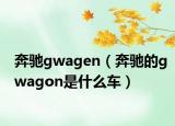 奔馳gwagen（奔馳的gwagon是什么車）