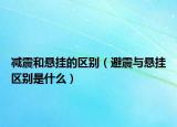 減震和懸掛的區(qū)別（避震與懸掛區(qū)別是什么）