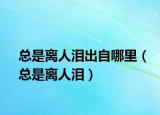 總是離人淚出自哪里（總是離人淚）