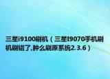三星i9100刷機（三星I9070手機刷機刷錯了,腫么刷原系統(tǒng)2.3.6）