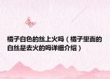橘子白色的絲上火嗎（橘子里面的白絲是去火的嗎詳細(xì)介紹）