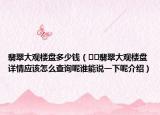 翡翠大觀樓盤多少錢（??翡翠大觀樓盤詳情應(yīng)該怎么查詢呢誰能說一下呢介紹）