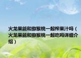 火龍果能和獼猴桃一起榨果汁嗎（火龍果能和獼猴桃一起吃嗎詳細(xì)介紹）