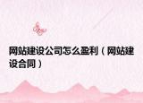 網(wǎng)站建設(shè)公司怎么盈利（網(wǎng)站建設(shè)合同）