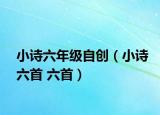 小詩六年級(jí)自創(chuàng)（小詩六首 六首）
