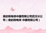 奧的斯電梯中國(guó)有限公司武漢分公司（奧的斯電梯 中國(guó)有限公司）