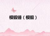模鍛錘（模鍛）