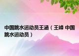 中國跳水運動員王涵（王峰 中國跳水運動員）