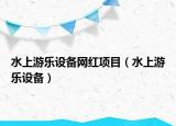 水上游樂設(shè)備網(wǎng)紅項目（水上游樂設(shè)備）