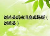 劉若英后來(lái)淚崩現(xiàn)場(chǎng)版（劉若英）