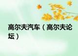 高爾夫汽車（高爾夫論壇）
