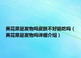 黃花菜是發(fā)物嗎皮膚不好能吃嗎（黃花菜是發(fā)物嗎詳細(xì)介紹）
