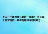 冬天開空調(diào)為什么要放一盆水?（冬天晚上開空調(diào)放一盆水有用嗎詳細介紹）