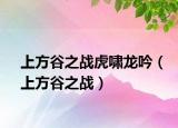 上方谷之戰(zhàn)虎嘯龍吟（上方谷之戰(zhàn)）