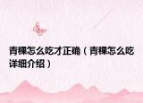青稞怎么吃才正確（青稞怎么吃詳細(xì)介紹）