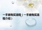 一手房購買流程（一手房購買流程介紹）