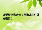 微型紅外光譜儀（便攜式中紅外光譜儀）