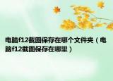 電腦f12截圖保存在哪個(gè)文件夾（電腦f12截圖保存在哪里）