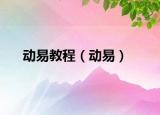 動(dòng)易教程（動(dòng)易）