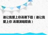 誰(shuí)讓我愛(ài)上你湯潮下載（誰(shuí)讓我愛(ài)上你 湯潮演唱歌曲）
