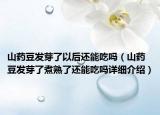 山藥豆發(fā)芽了以后還能吃嗎（山藥豆發(fā)芽了煮熟了還能吃嗎詳細(xì)介紹）