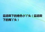 霸道殿下的絕色小丫頭（霸道殿下的拽丫頭）