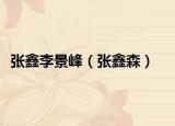 張鑫李景峰（張鑫森）