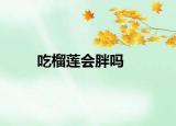 吃榴蓮會(huì)胖嗎