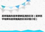 居家隔離和居家健康監(jiān)測(cè)的區(qū)別（居家醫(yī)學(xué)觀察和居家隔離的區(qū)別詳細(xì)介紹）