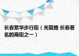 長(zhǎng)春繁華步行街（光復(fù)路 長(zhǎng)春著名的商街之一）