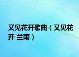 又見花開歌曲（又見花開 蘭雨）