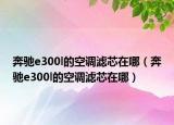 奔馳e300l的空調(diào)濾芯在哪（奔馳e300l的空調(diào)濾芯在哪）