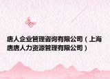 唐人企業(yè)管理咨詢有限公司（上海唐唐人力資源管理有限公司）