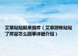 艾草貼貼起來很癢（艾草頸椎貼貼了癢是怎么回事詳細(xì)介紹）