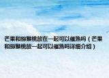芒果和獼猴桃放在一起可以催熟嗎（芒果和獼猴桃放一起可以催熟嗎詳細(xì)介紹）