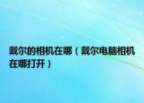 戴爾的相機在哪（戴爾電腦相機在哪打開）