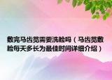 敷完馬齒莧需要洗臉嗎（馬齒莧敷臉每天多長為最佳時間詳細(xì)介紹）